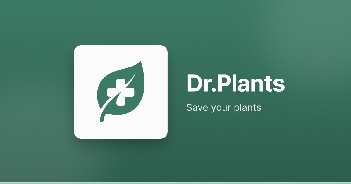 Dr.Plants  Know. Diagnose. Heal. Your plant doctor in your pocket.